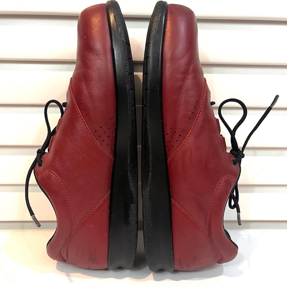 SAS Free Time Tripad Red Leather Walking Shoes Size 8.5N - Picture 4 of 8